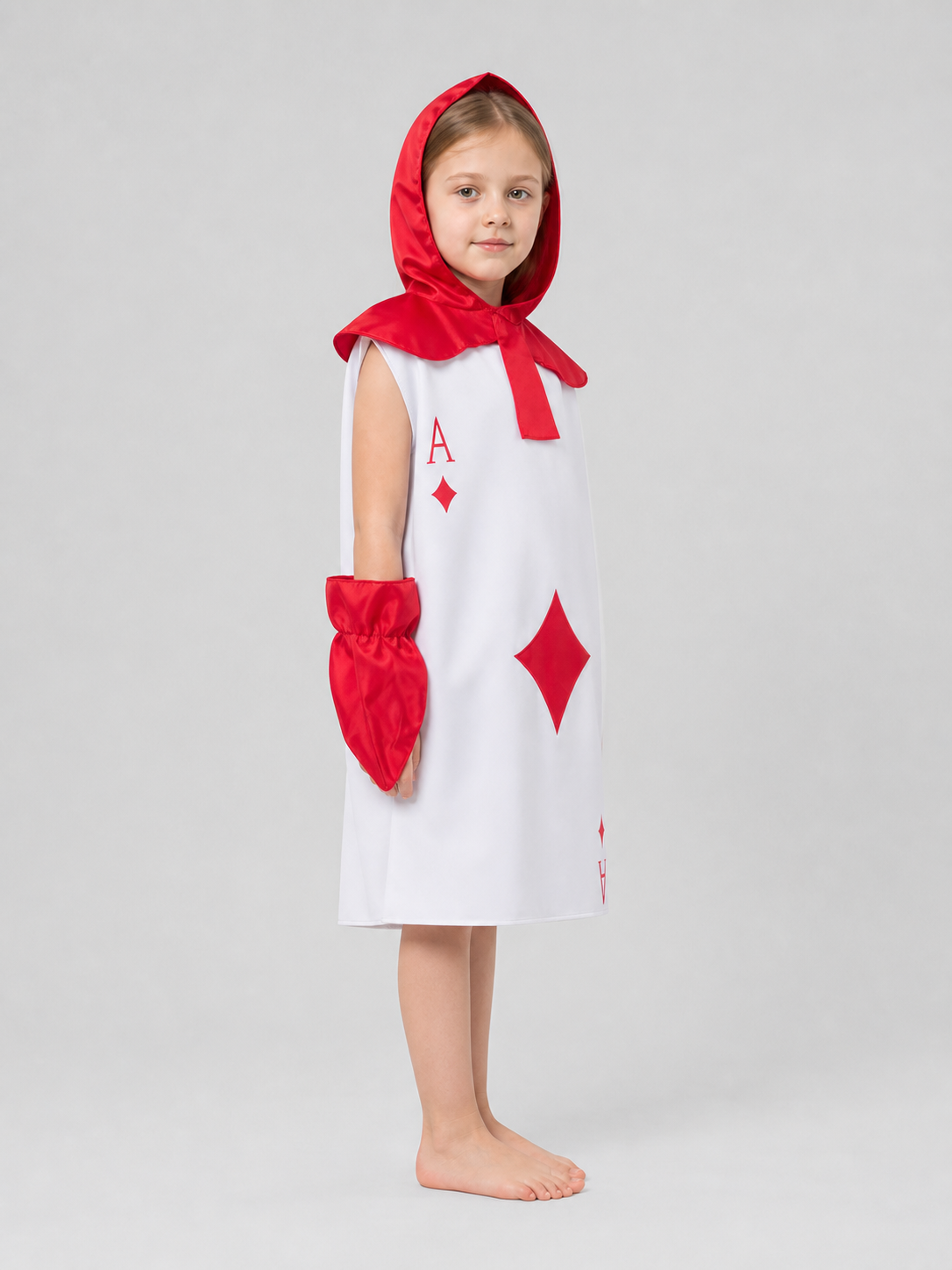 Alice Card-Themed Costume: Cosplay Jumpsuit