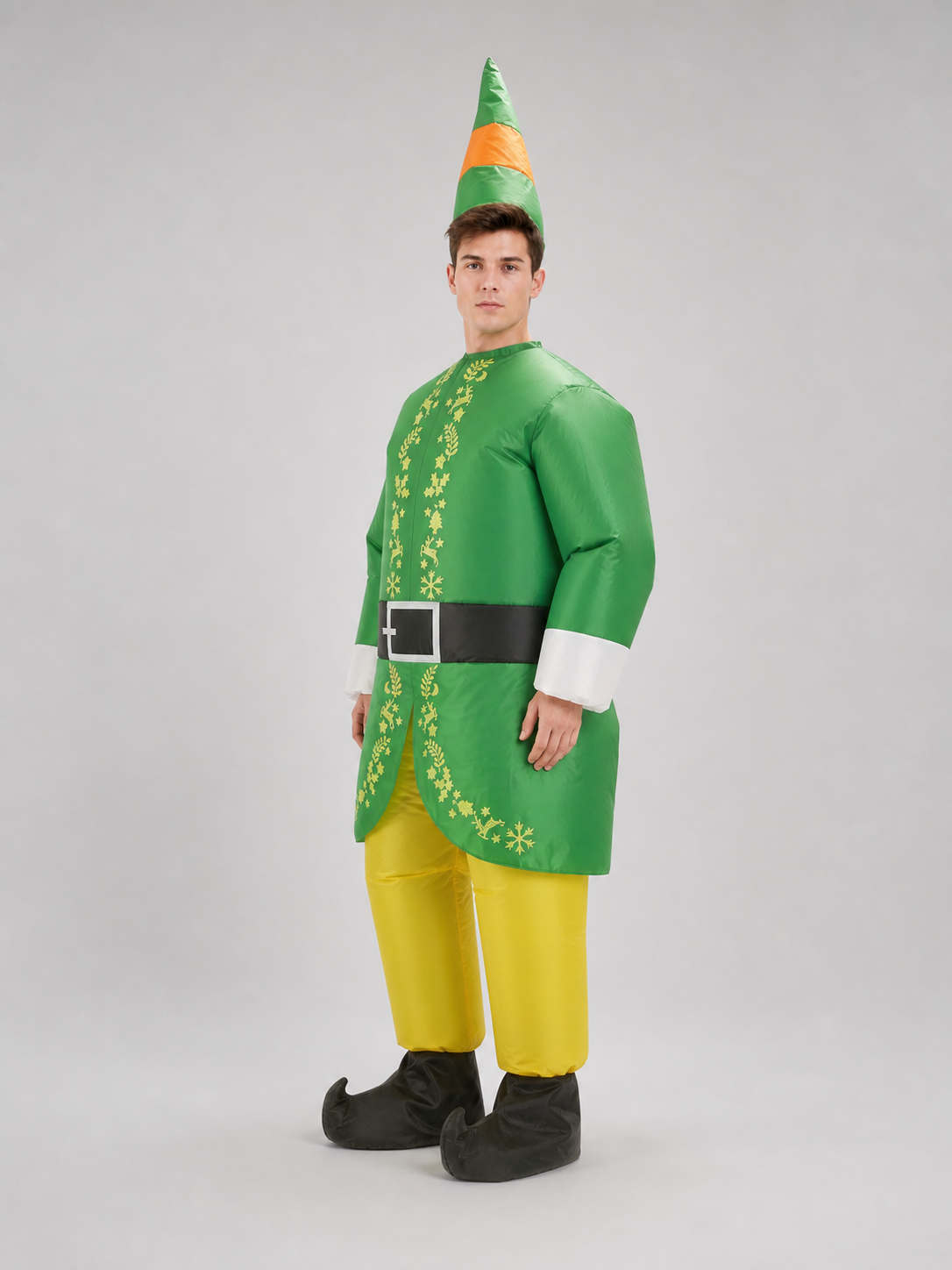 Festive carnival costume with hat