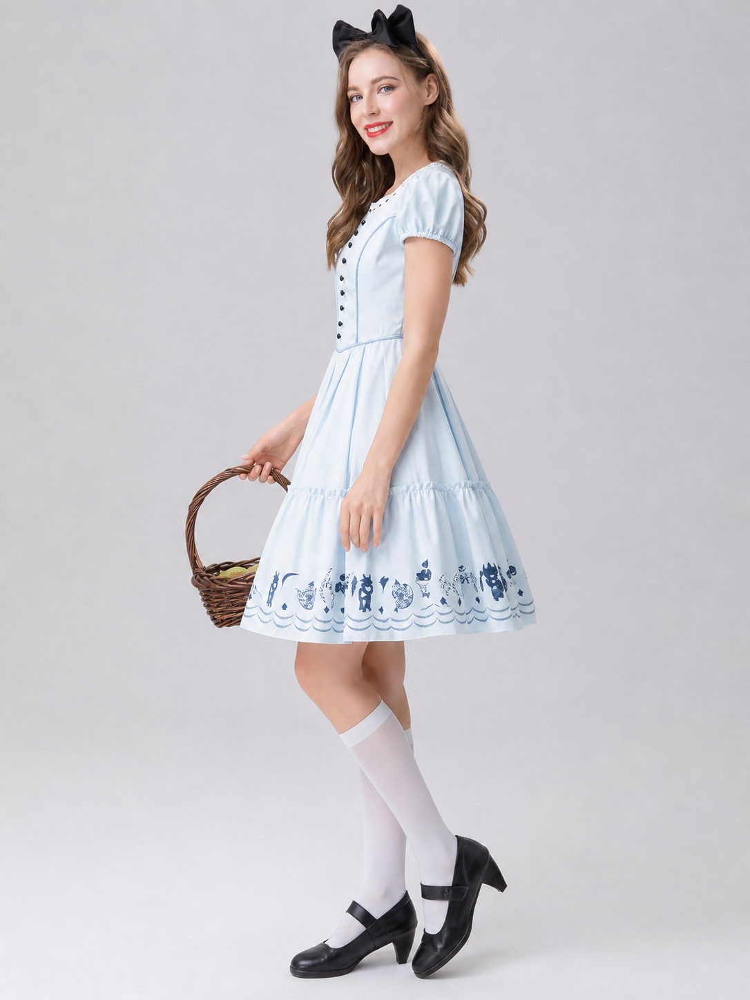Alice in Wonderland Lace Cosplay Dress