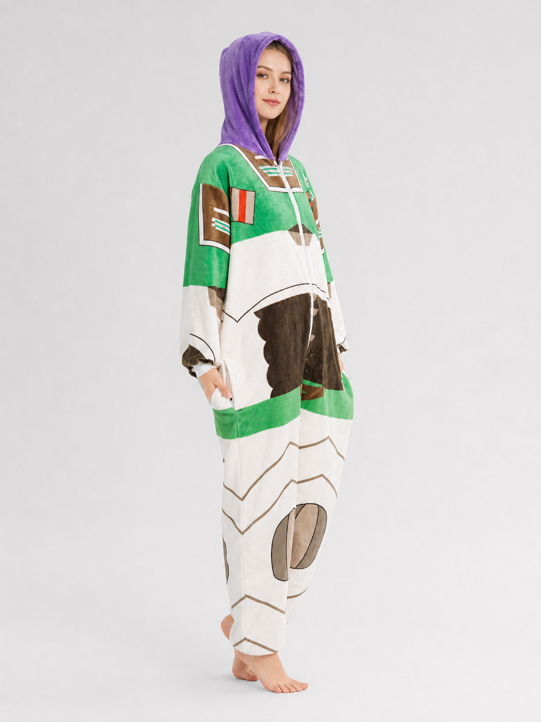 Astronaut hooded jumpsuit set