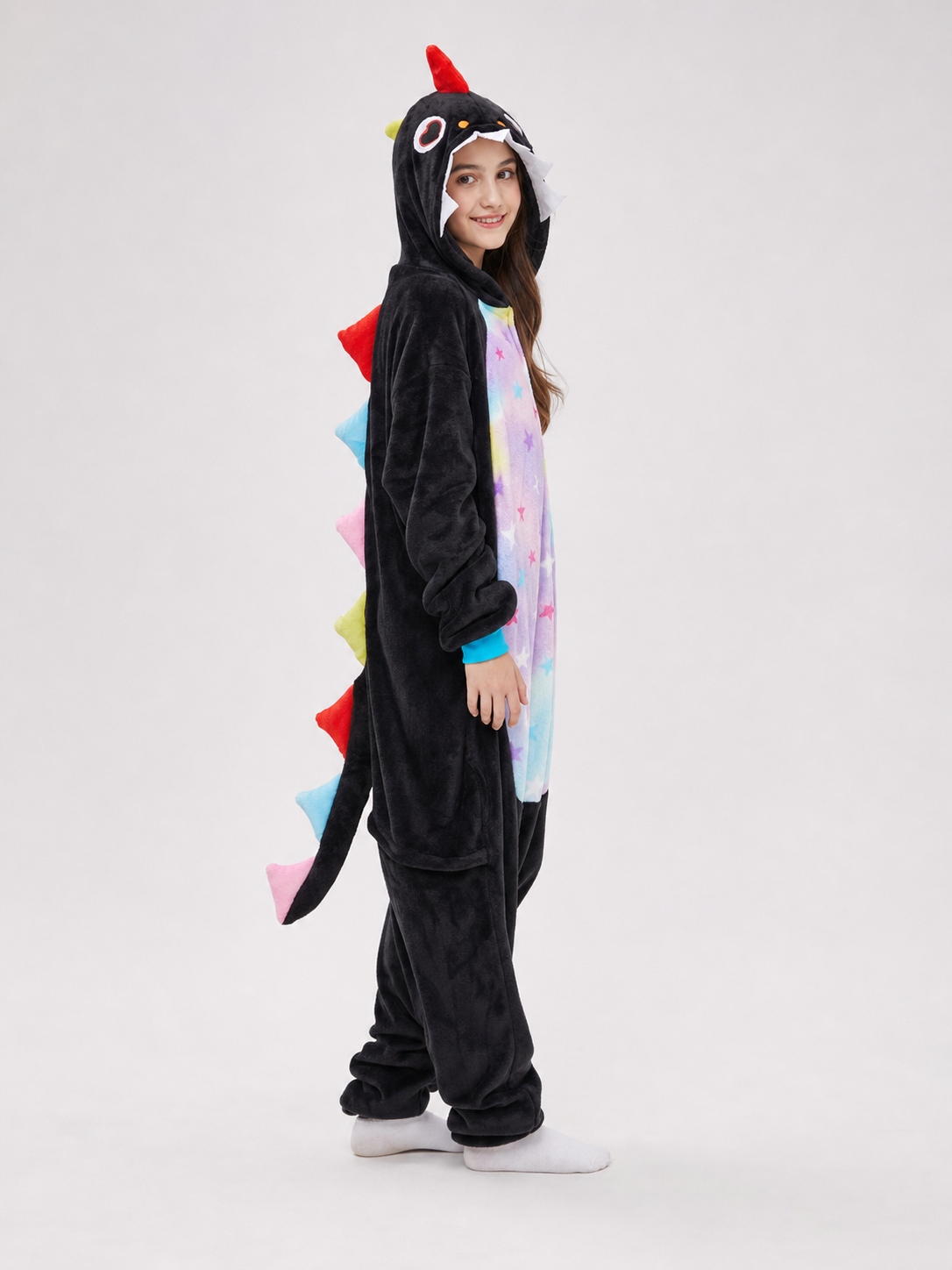 Dragon kigurumi hooded jumpsuit
