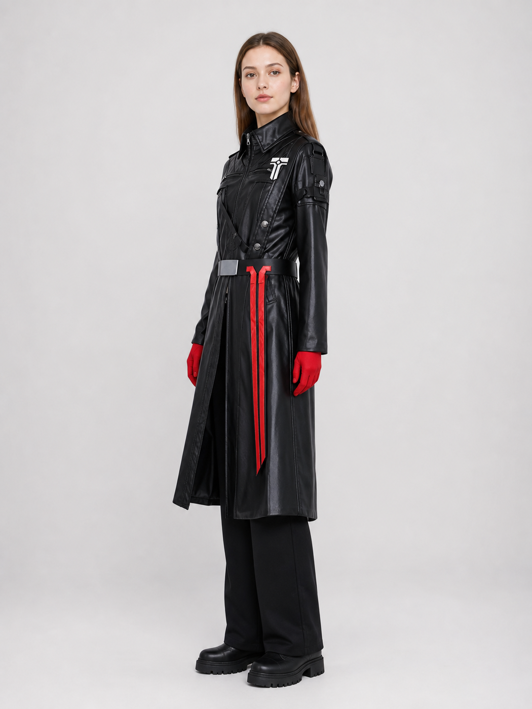 Gehros Cosplay Costume: Long Coat, Pants