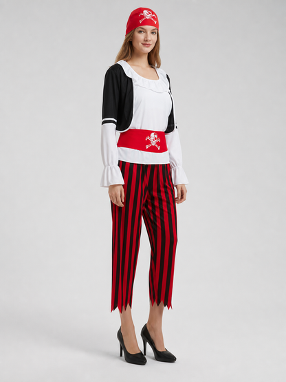 Pirate Costume for Halloween and Cosplay, Set