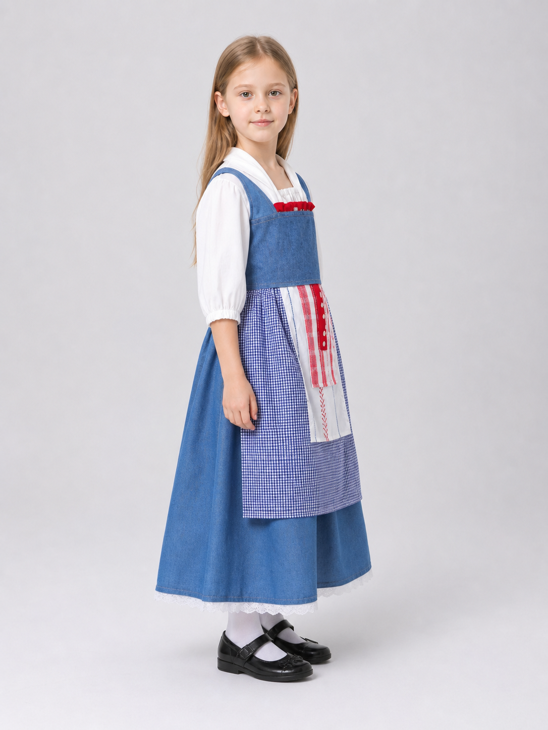 Children's costume for a fairy-tale role, blue set