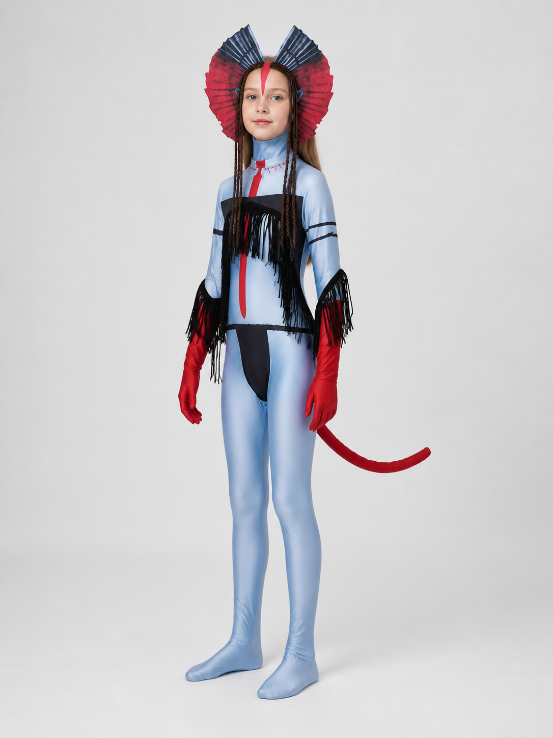 Children’s Alien Costume from “Avatar 3” for Cosplay side view