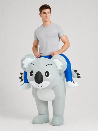 Inflatable Koala Costume, Carnival Look, One Size