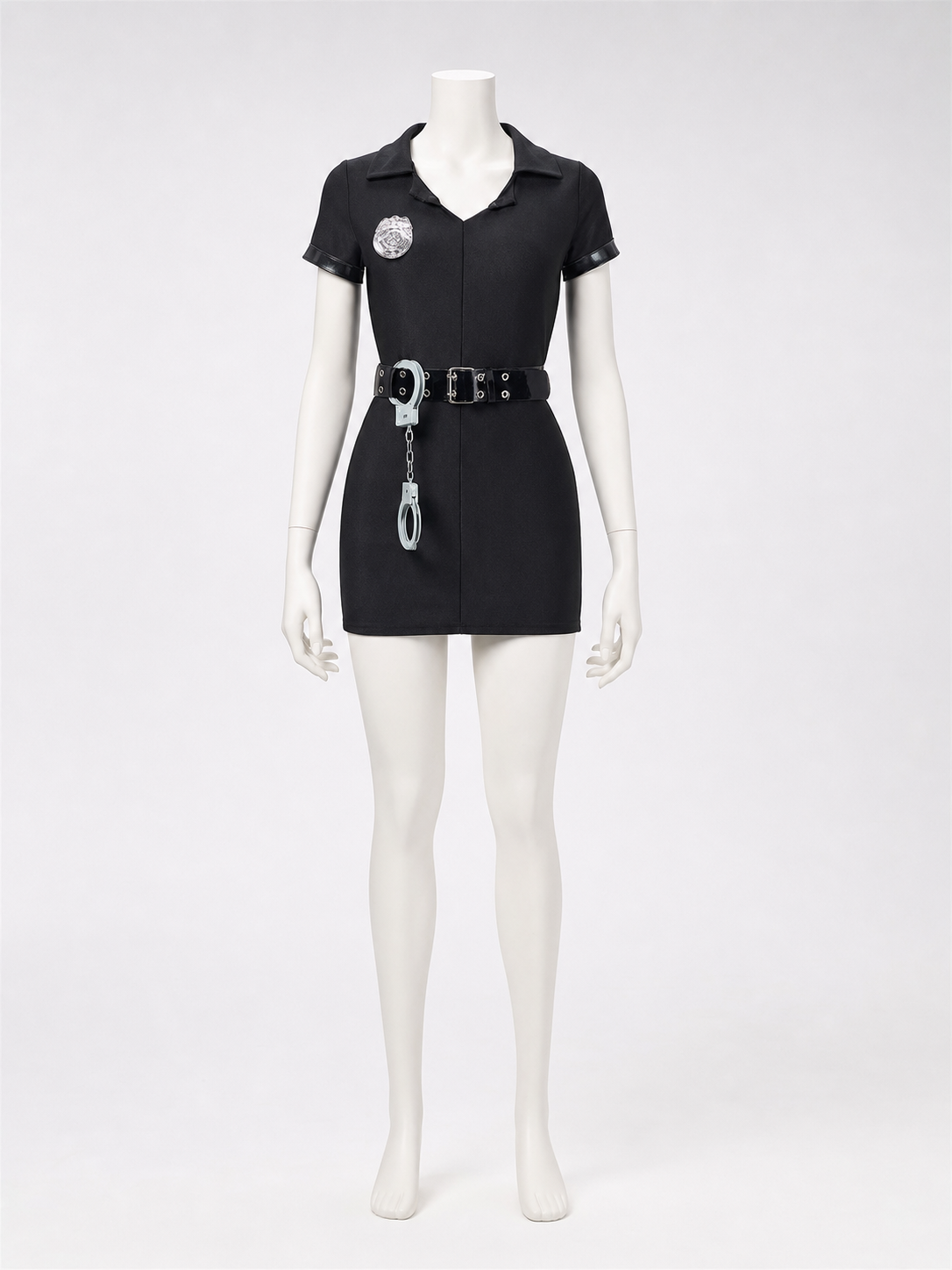 Police Costume for Role-Playing Scenes and Performances