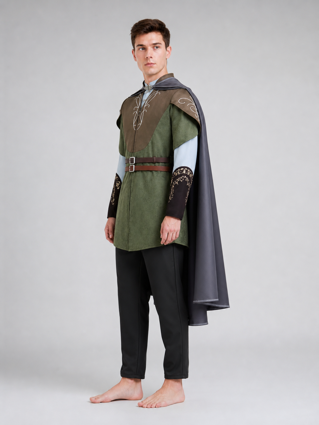 Legolas The Lord of the Rings Cosplay Costume with Cape