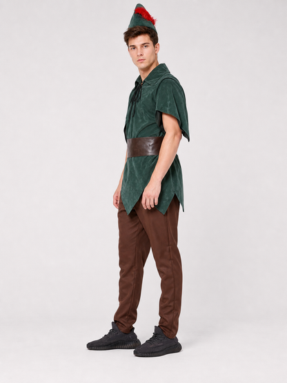 Robin Hood cosplay costume, green set