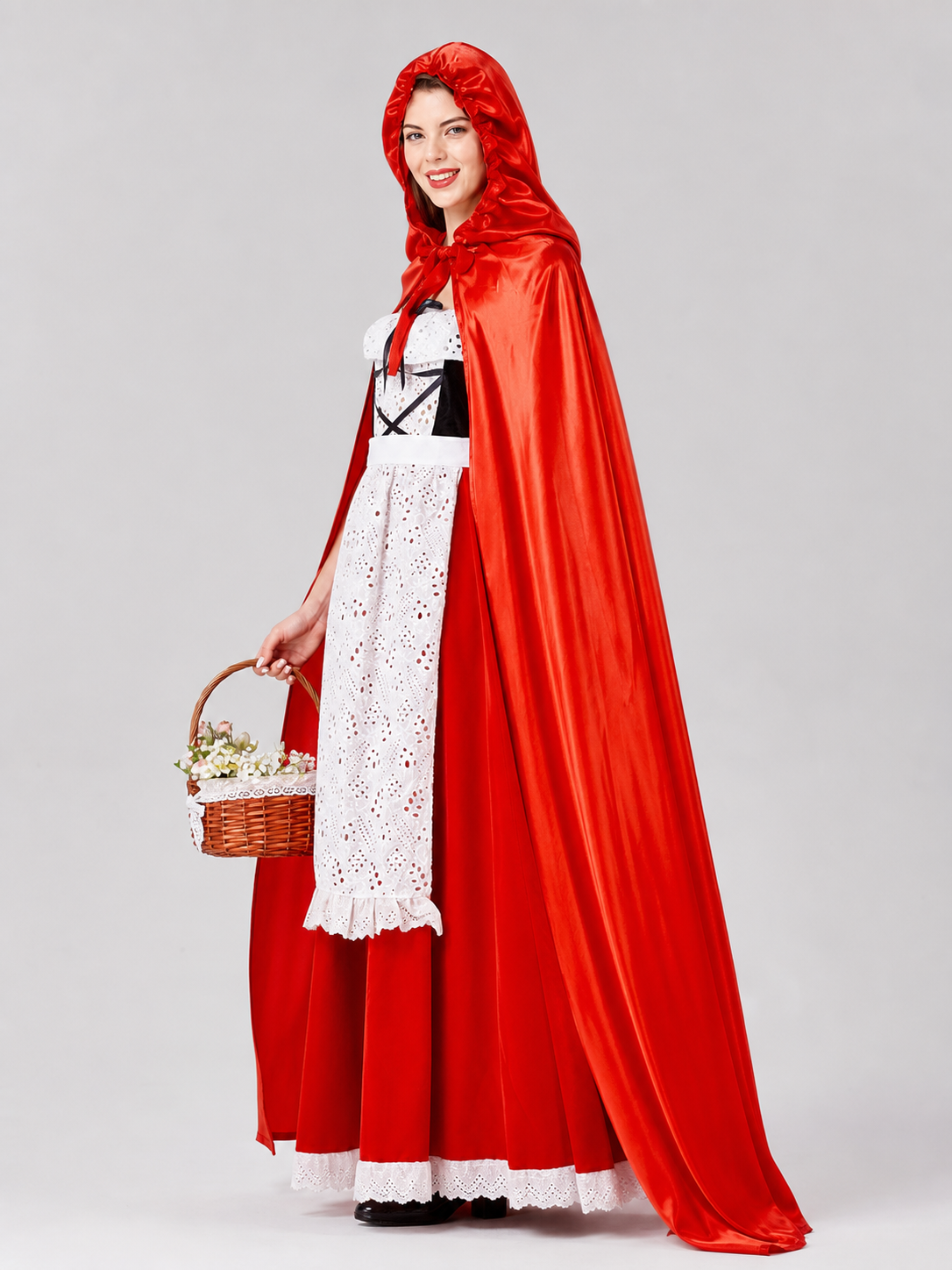 Little Red Riding Hood Hooded Costume for Halloween