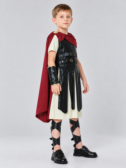Gladiator Carnival Costume with Cape