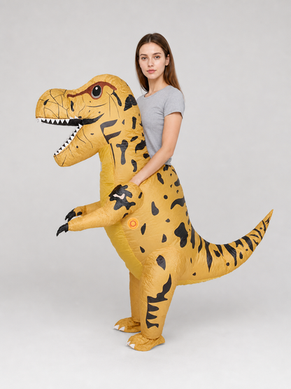 Inflatable Tyrannosaurus Rex Dinosaur Costume for Parties