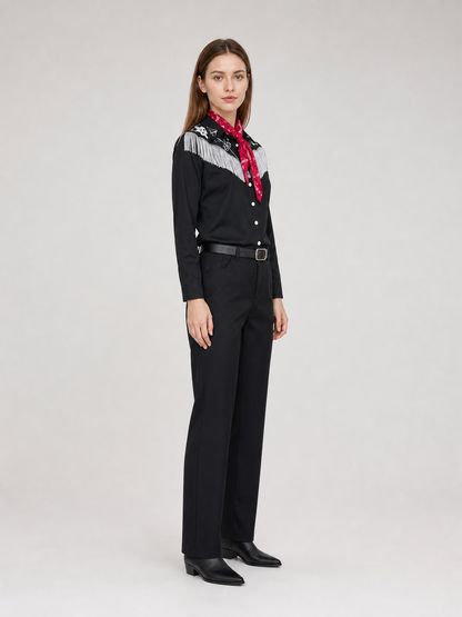 Cowboy cosplay costume: shirt, pants, hat