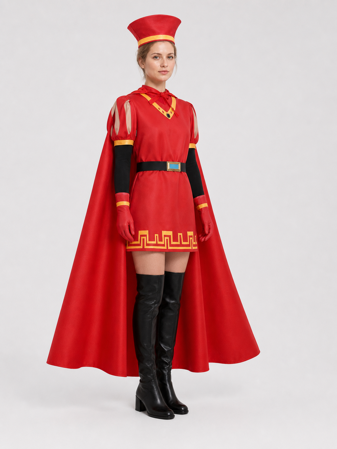 Lord Farquaad from Shrek Cosplay Costume with Cape side view