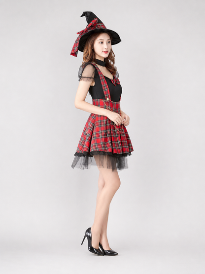 Short Witch-Style Cosplay Dress