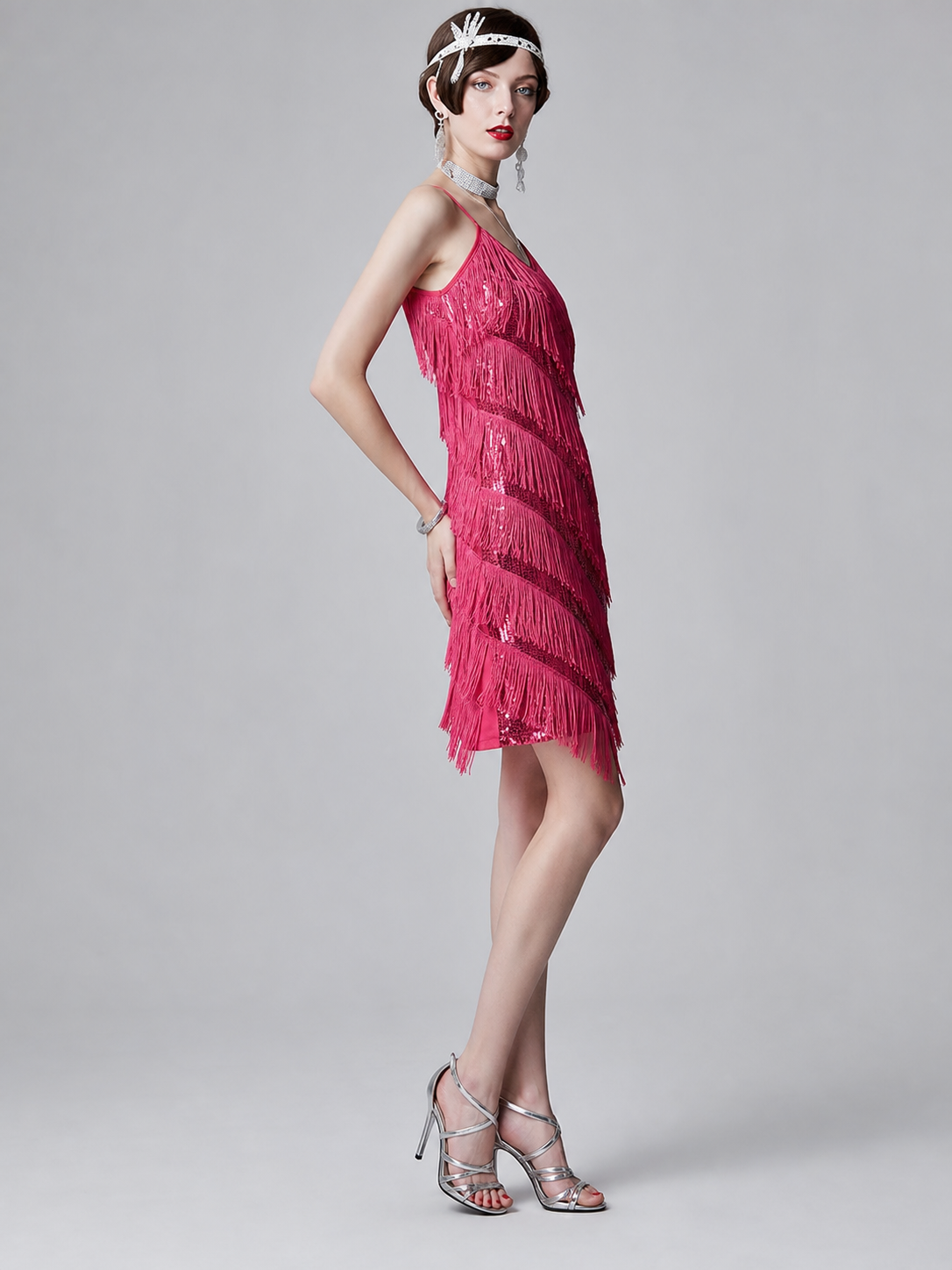 1920s-Style Fringe Party Dress