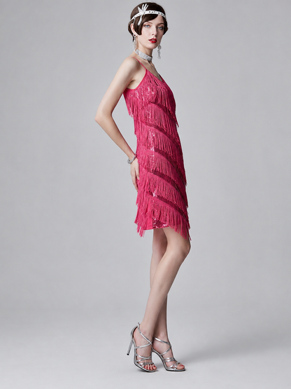 1920s-Style Fringe Party Dress