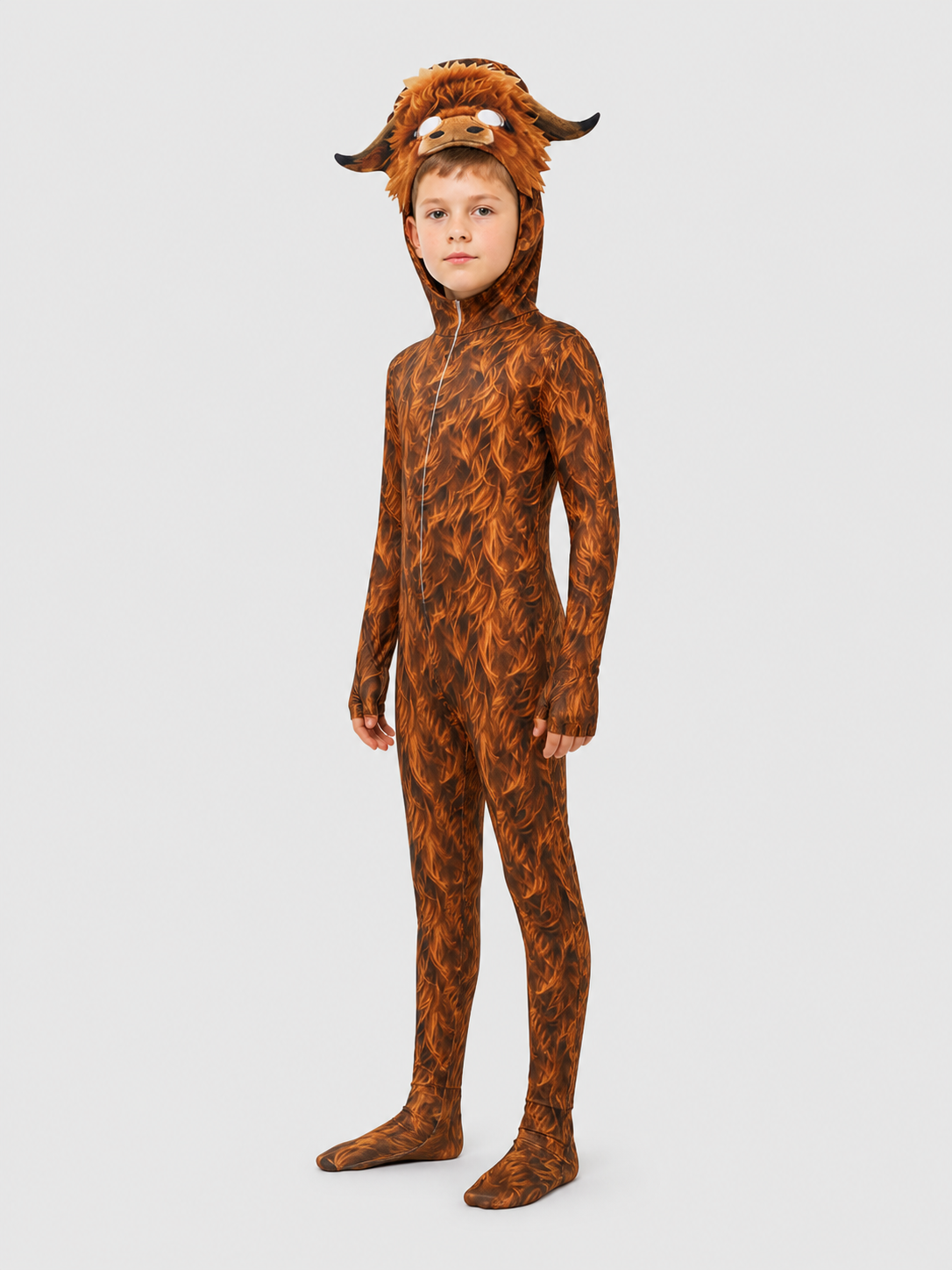 “Scottish Cow” Cosplay Costume — Jumpsuit side view