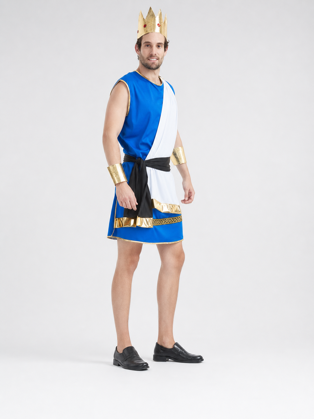 Adult Zeus Costume with Cape and Accessories