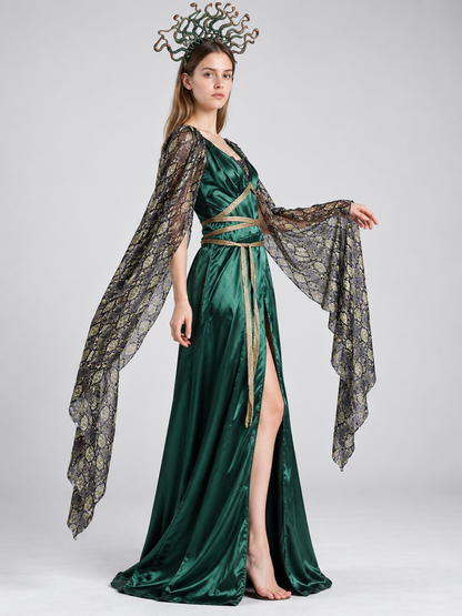 Medusa Costume with Headpiece side view