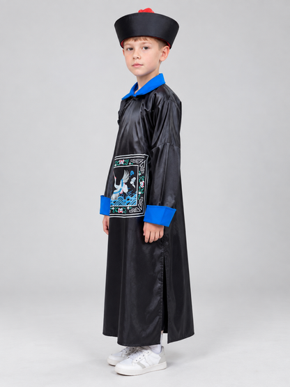 Kids' Costume with Long Robe and Tall Hat