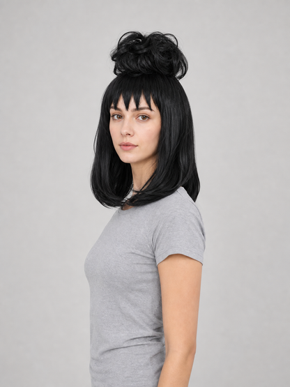 Lydia cosplay wig from the film "Beetlejuice"