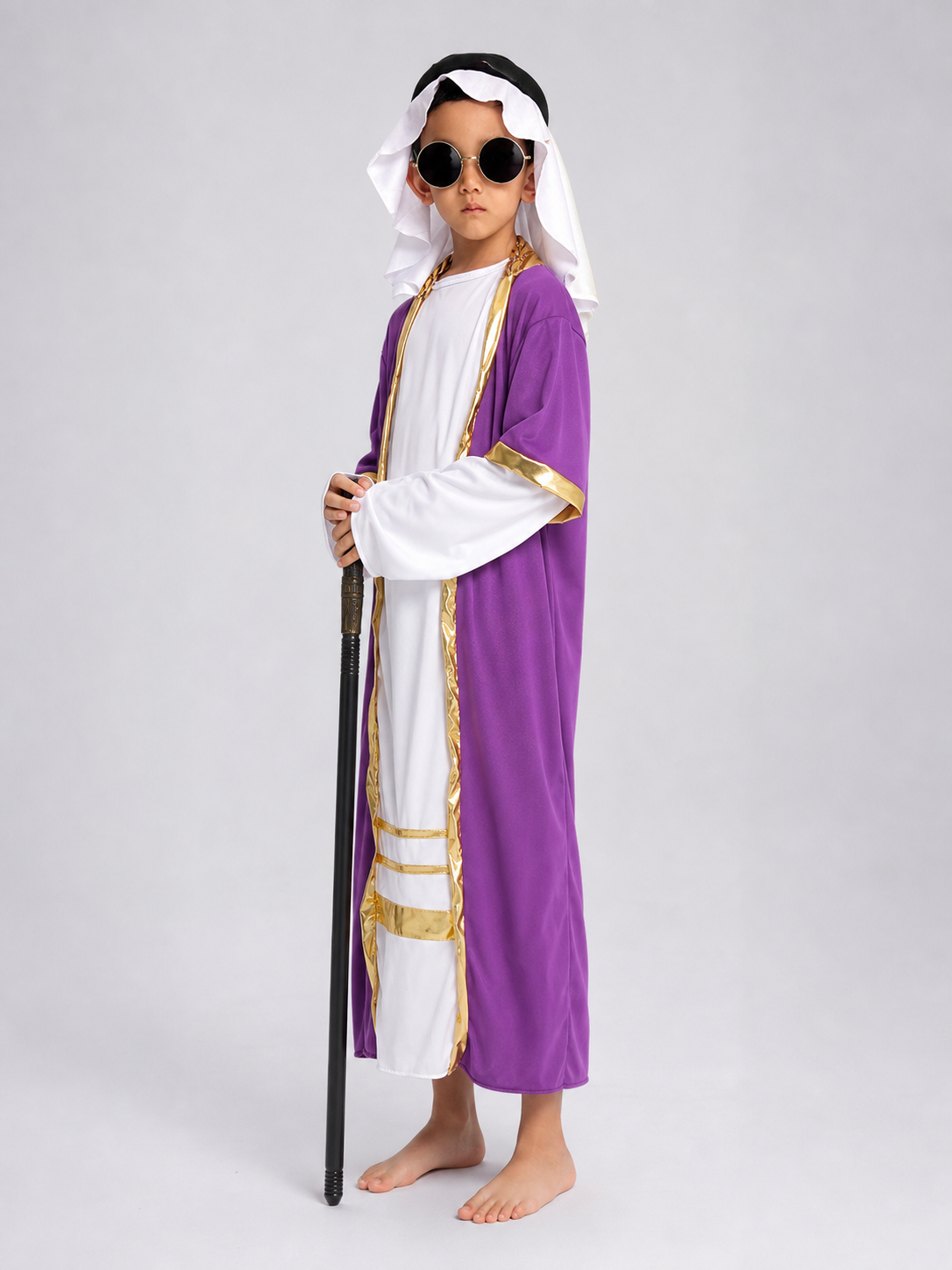 Kids’ Arabic Costume with Robe and Glasses