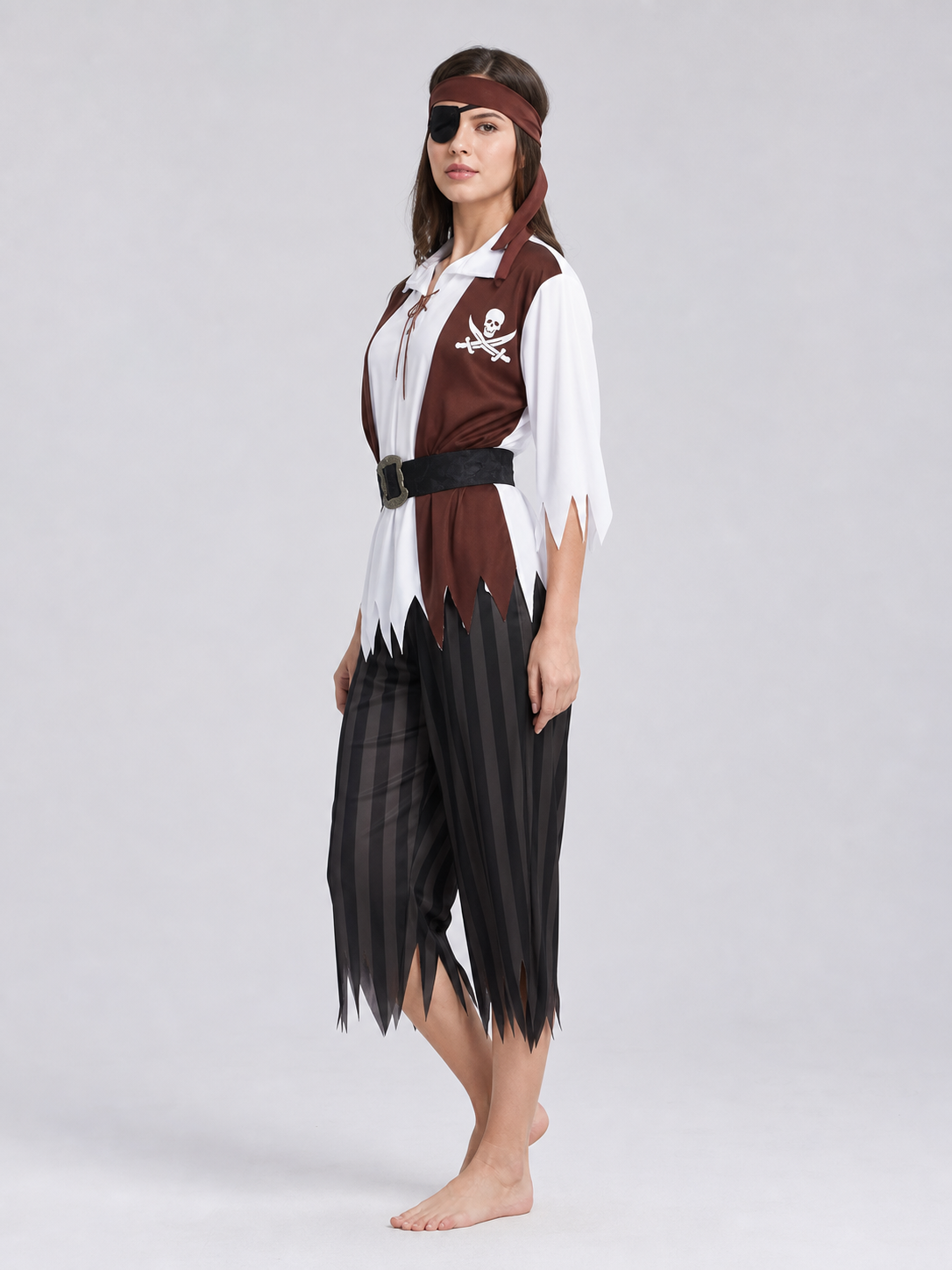 Adult Pirate Costume for Halloween and Cosplay