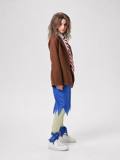 Zombie Costume with Headpiece for Stage Performances