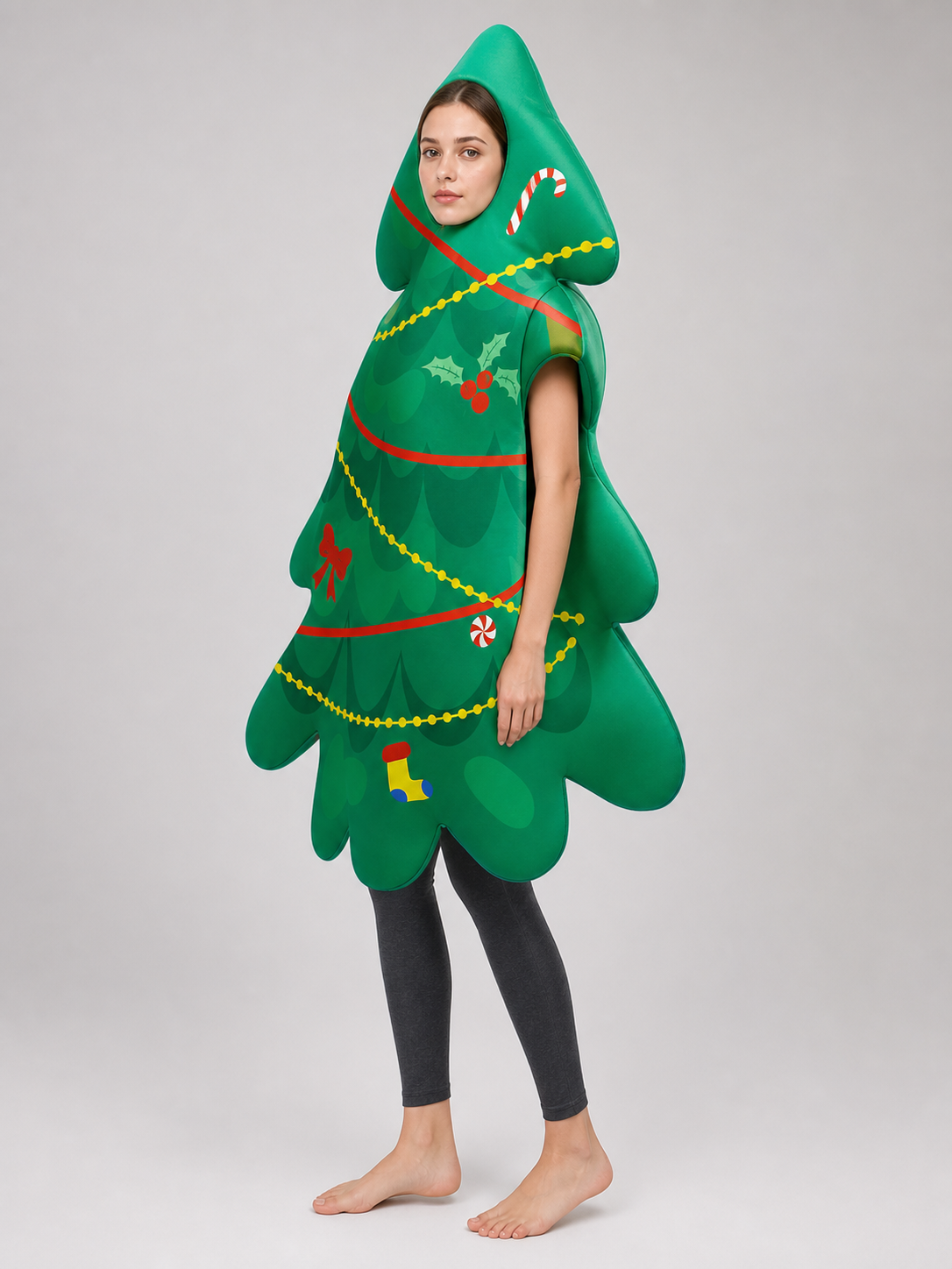 Christmas Tree Costume for New Year's Celebrations