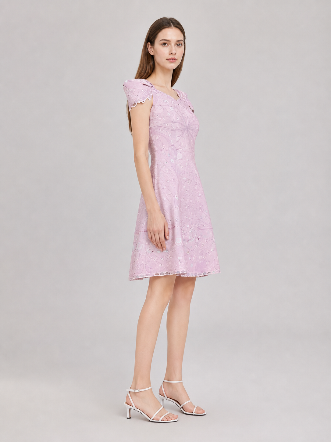 Pink cosplay dress from Wicked 2