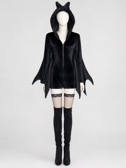 Hooded Bat Costume