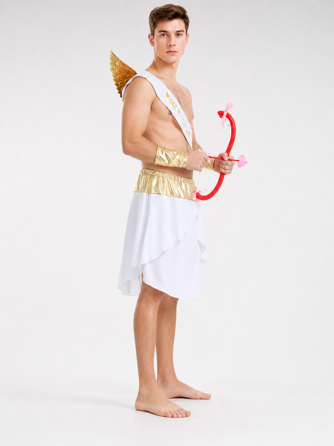 Cupid Costume with Wings and Bow
