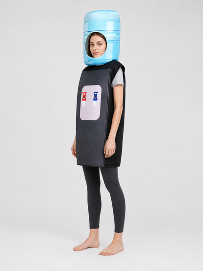 Water Dispenser Costume with Headpiece
