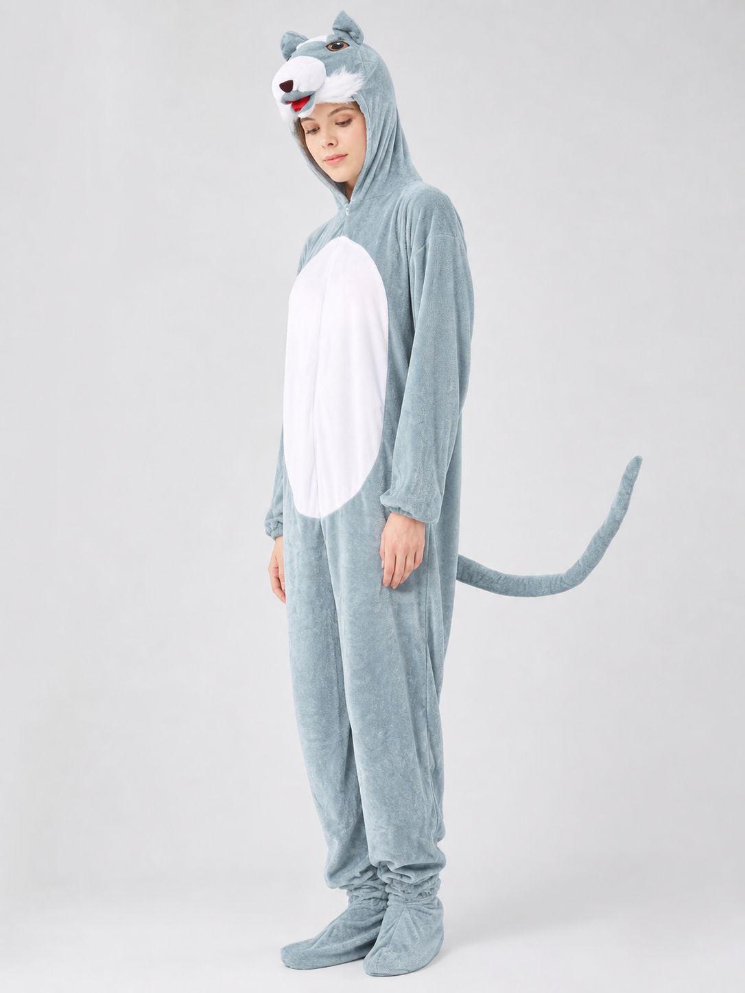 Carnival Jumpsuit with Hood and Ears