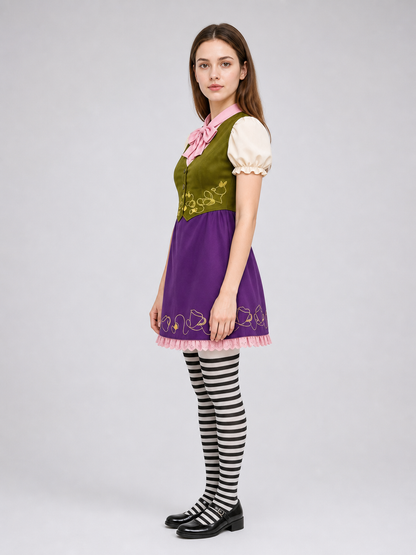 Mad Hatter Costume: Dress, Hat, and Accessories