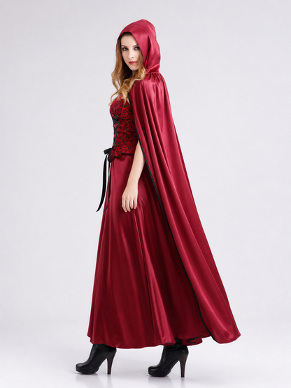 Little Red Riding Hood Carnival Costume with Hood