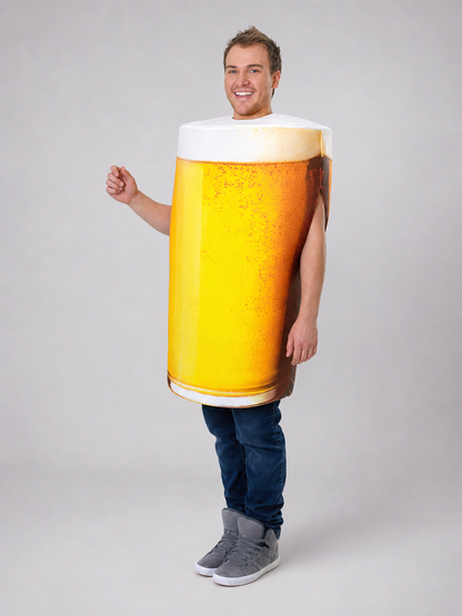 Beer Glass Costume for Halloween and Parties
