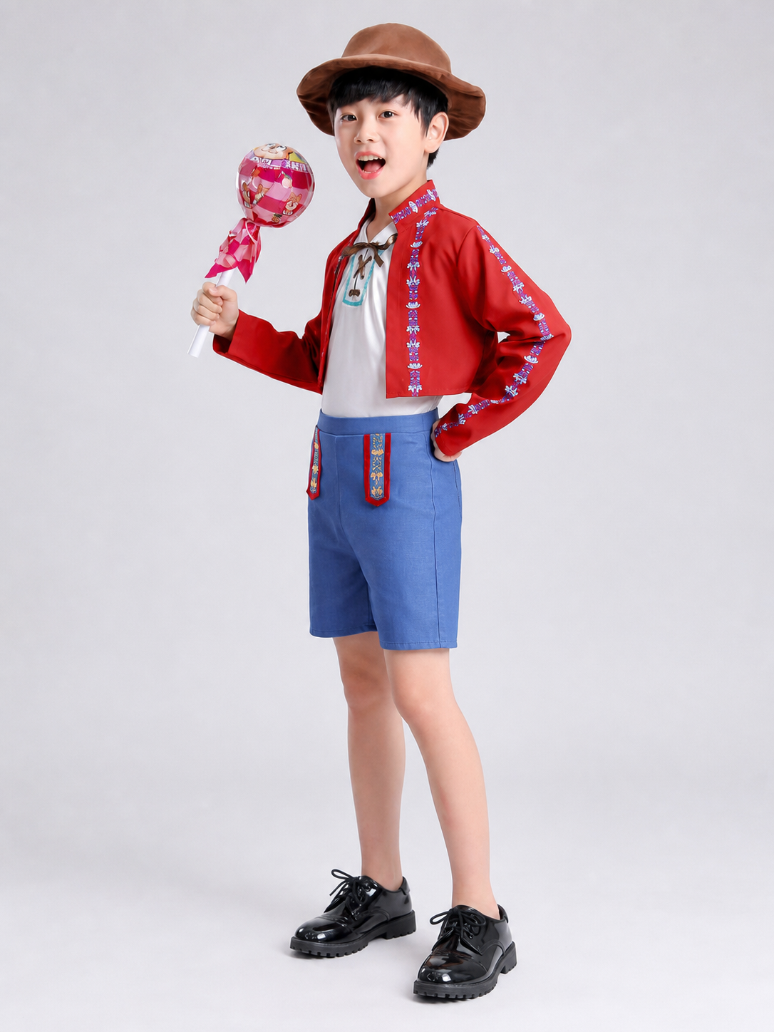 Historical Cosplay Costume with Jacket and Shorts