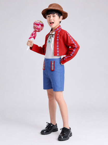 Historical Cosplay Costume with Jacket and Shorts