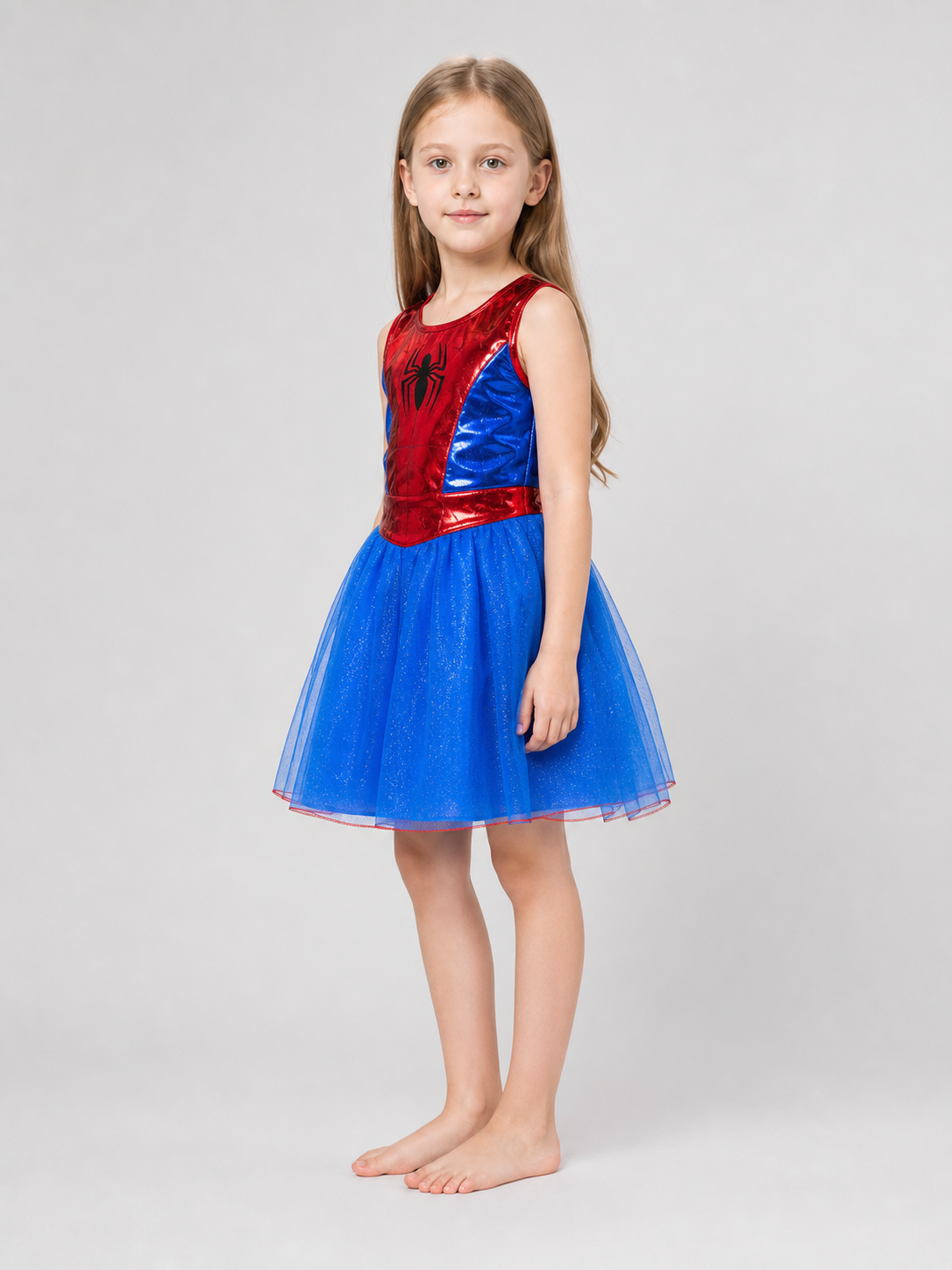 Superhero Costume: Dress and Mask