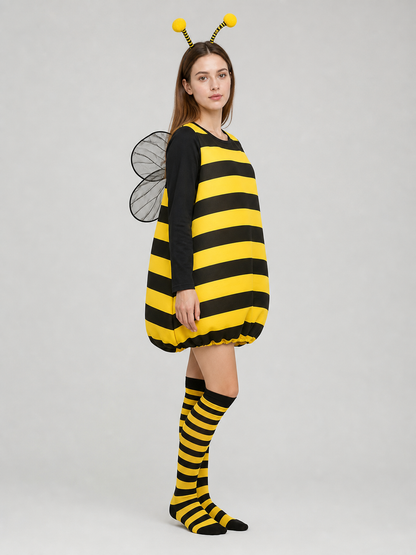 Bee Costume with Wings and Antennae