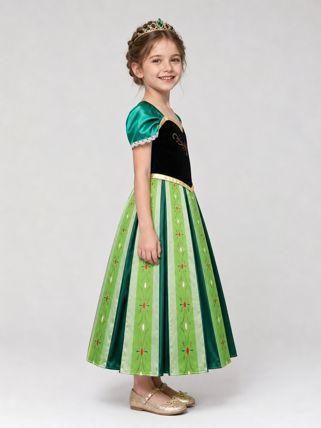 Anna from Frozen Cosplay Dress for Carnival