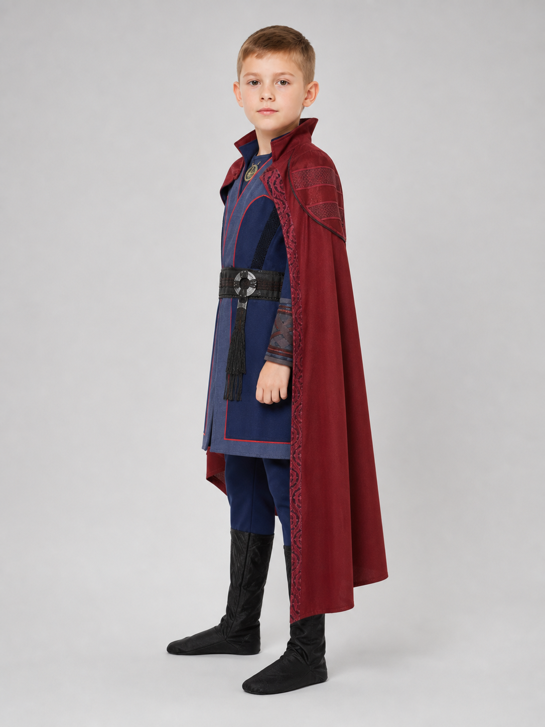 Superhero Carnival Costume with Cape for Cosplay