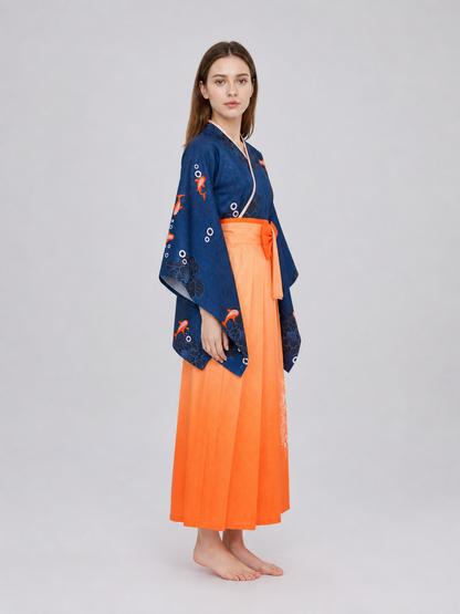 Amelia Watson Kimono-Style Cosplay Dress