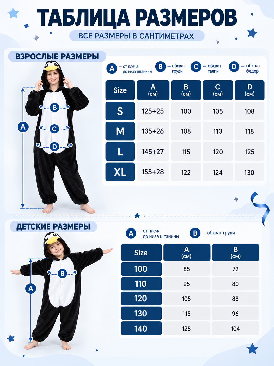 Hooded Kigurumi Pajama with Yellow Beak