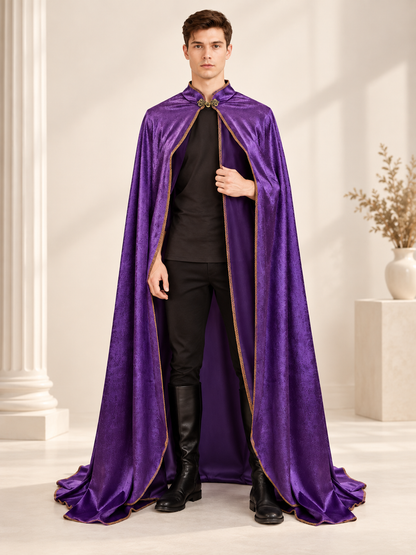 gold-trim purple_medieval_cape_cloak_gold_trim size chart
