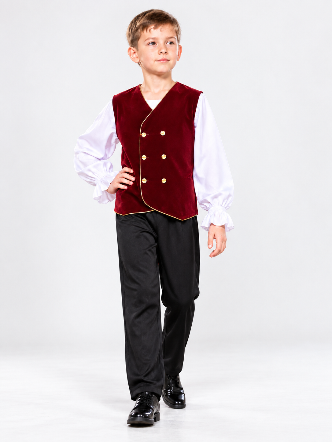 Children's Stage Costume in Russian Folk Style size guide