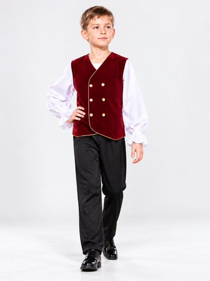 Children's Stage Costume in Russian Folk Style size guide
