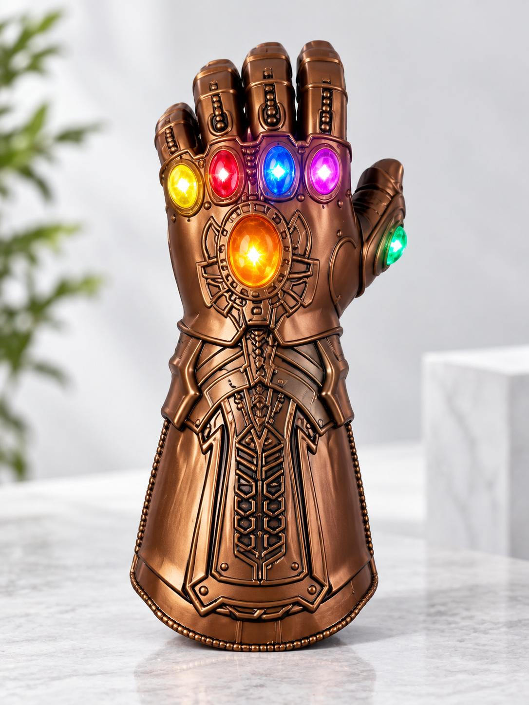 Light-Up Costume Glove Gauntlet size guide
